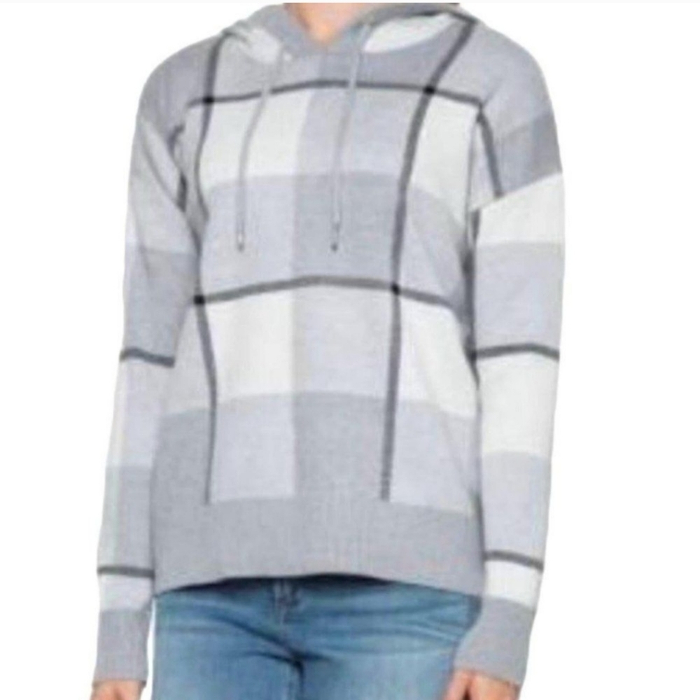 EUC Rachel Roy Hooded Pullover Sweater Women's, M